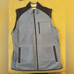 Men's Southern Tide dark and light blue vest size XL